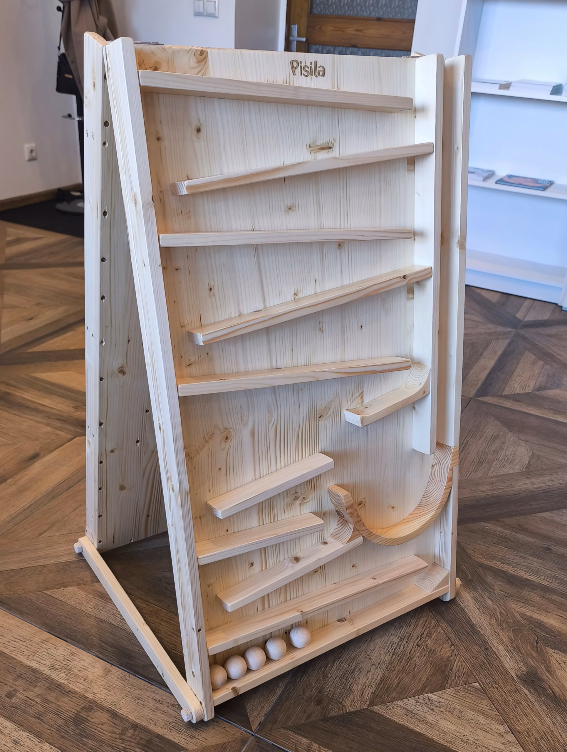 Pisila tegevuslauad kahepoolne palliraja pallisein